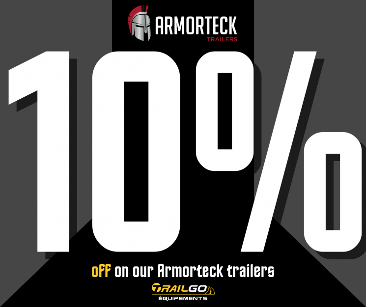 10% OFF ON ARMORTECK TRAILERS